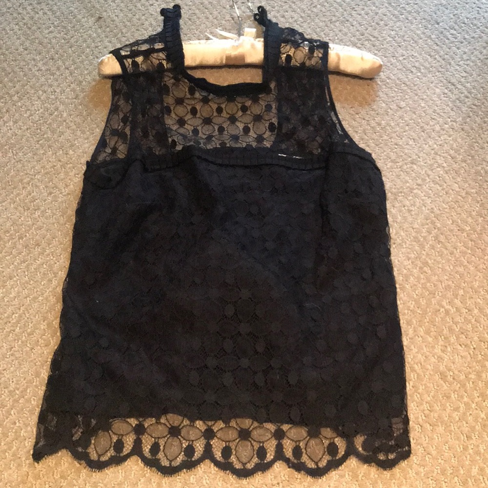 Milky lace top